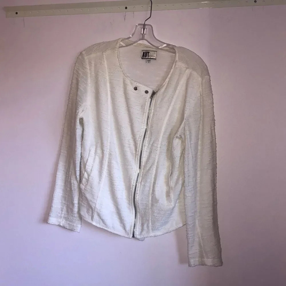 Kut from thw Kloth white jacket